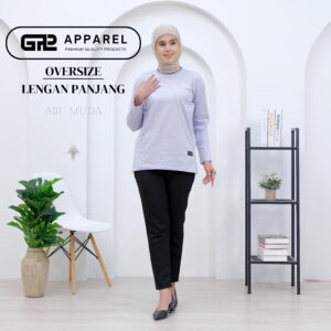 LENGAN PANJANG ABU MUDA
