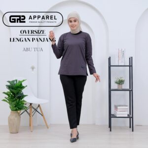 LENGAN PANJANG ABU TUA