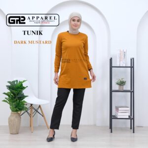 TUNIK DARK MUSTARD