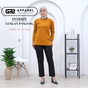 LENGAN PANJANG DARK MUSTARD