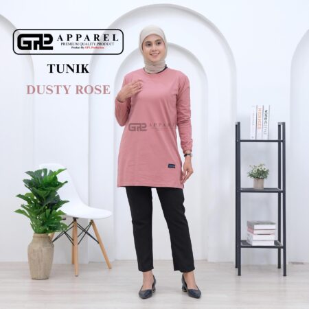 TUNIK DUSTY ROSE