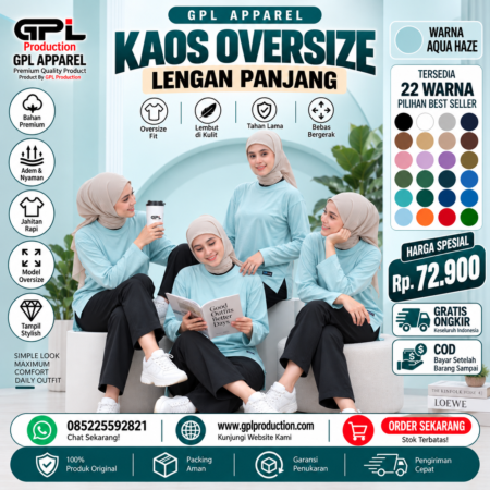 LENGAN PANJANG AQUA HAZE