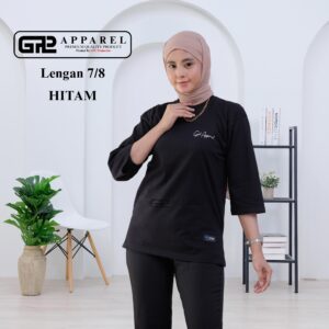 Lengan 7/8 HITAM
