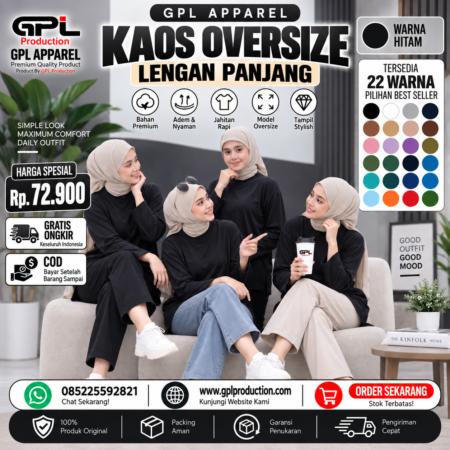 Lengan Panjang HITAM