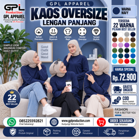 Lengan Panjang NAVY