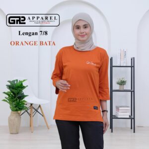 Lengan 7/8 ORANGE BATA