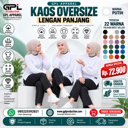 Lengan Panjang PUTIH