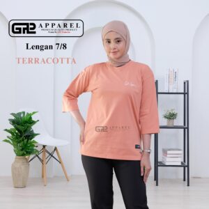 Lengan 7/8 TERRACOTTA