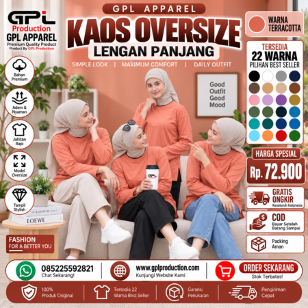Lengan Panjang TERRACOTTA