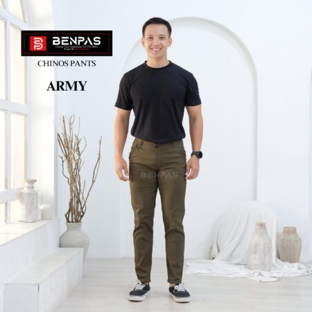 CELANA CHINOS PREMIUM ARMY