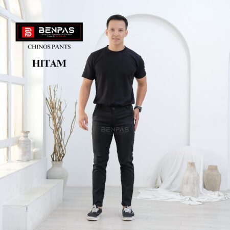 CELANA CHINOS PREMIUM HITAM